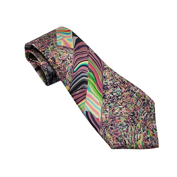 The Mirage LV d FINE Union Square S.F. Silk Tie - Picture 1 of 4